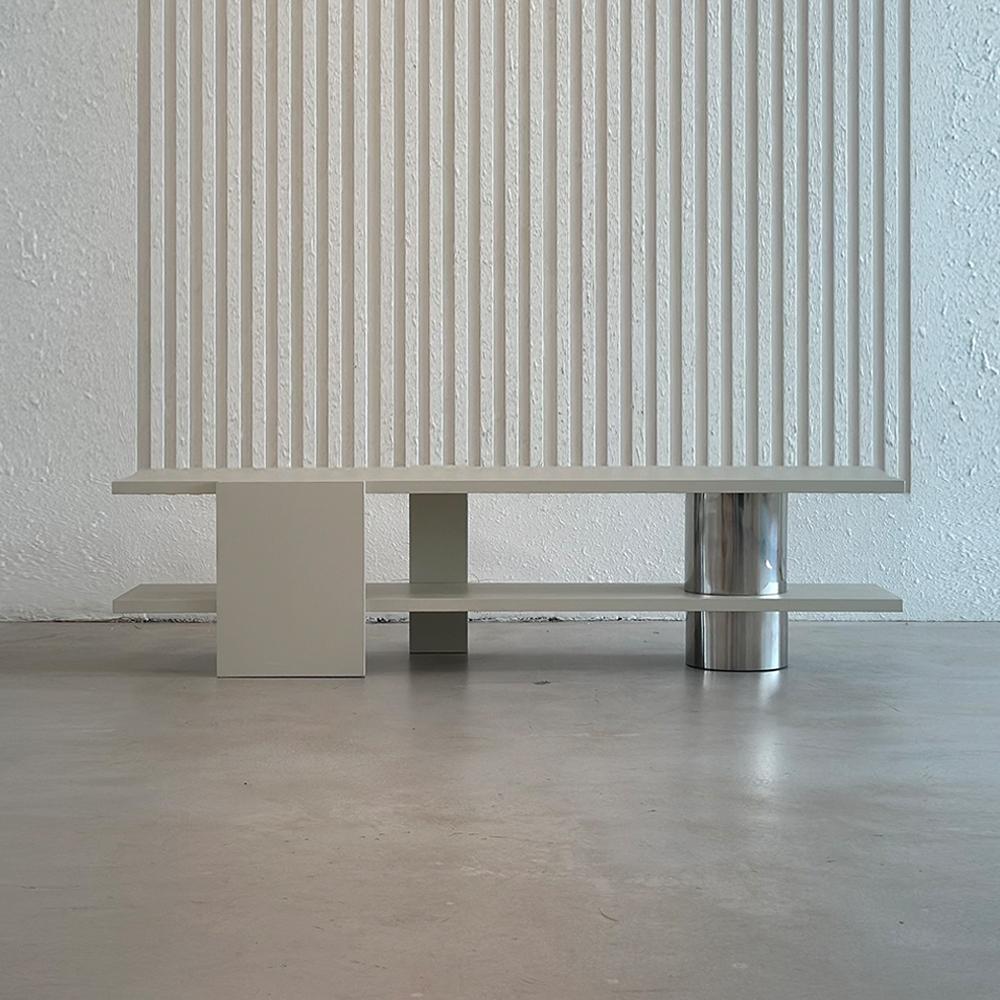 CROIS low shelf & TV unit / ecru 크로이스 거실 TV 선반