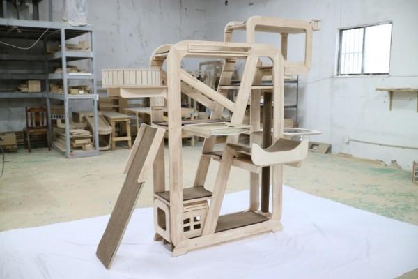 BPF 원목 캣타워