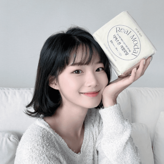 [1+1][윤다영PICK] 디어스킨 리얼모달 5종 택1(중형/대형/라이너/오버나이트/슈퍼롱)