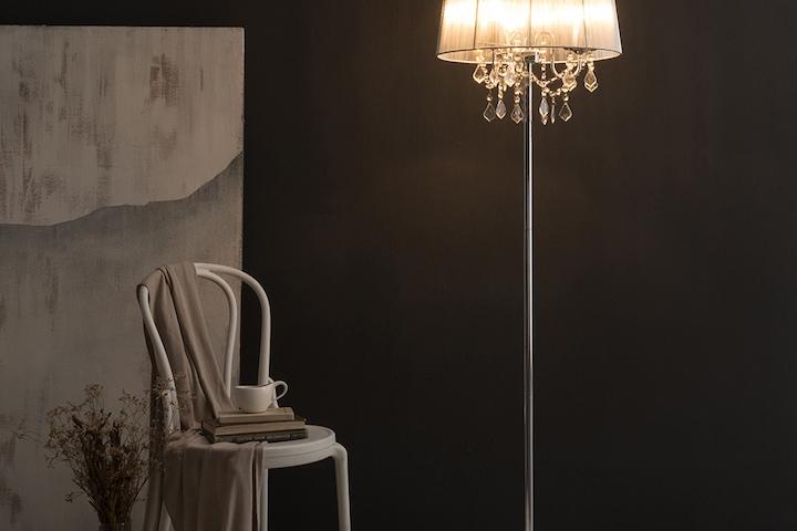 클로에 크리스탈 장스탠드 조명