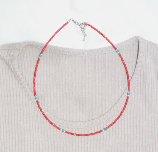 시티 비즈 목걸이