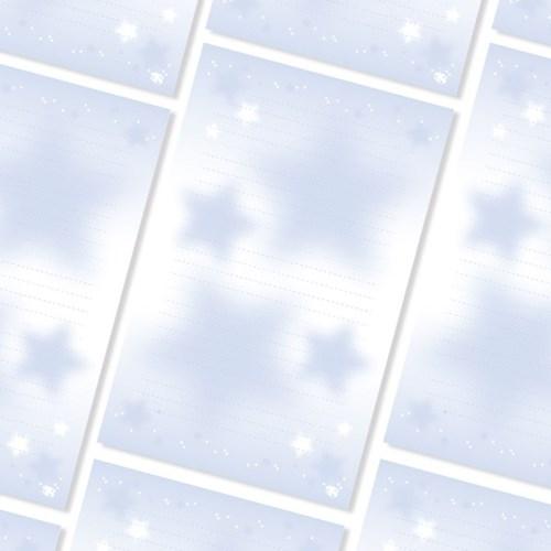 [네버더레스] 스타노트 블루 6공 다이어리 속지 (A6)