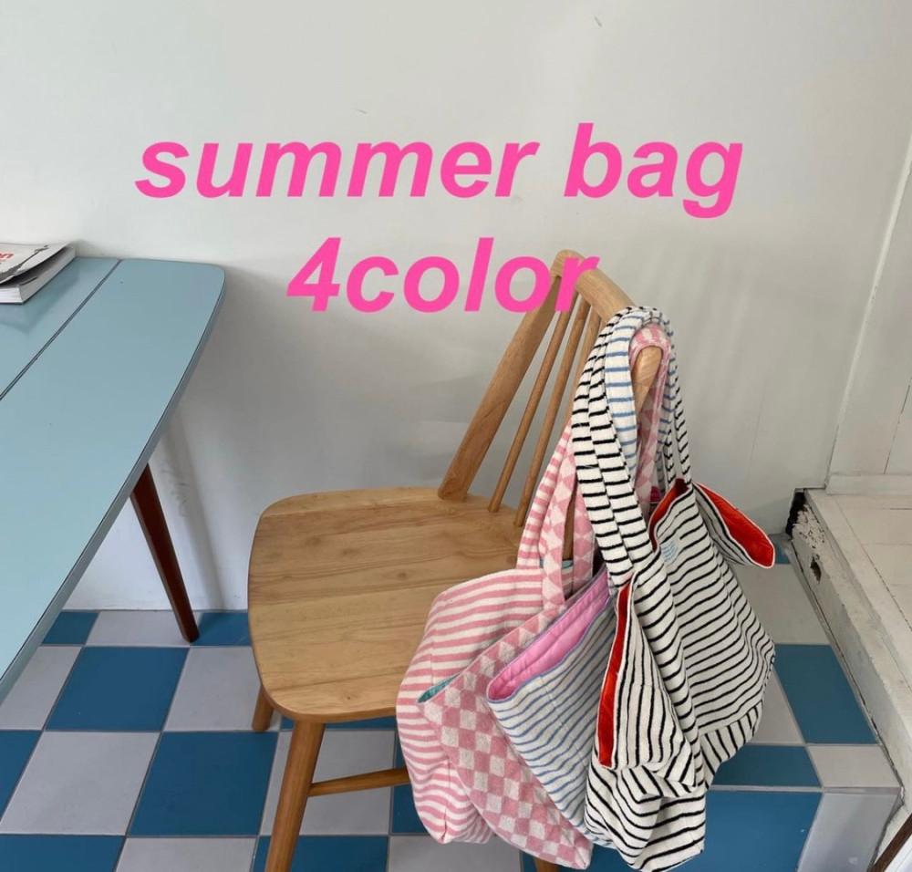 썸머 트래블 백 4color 여행 방수 비치가방