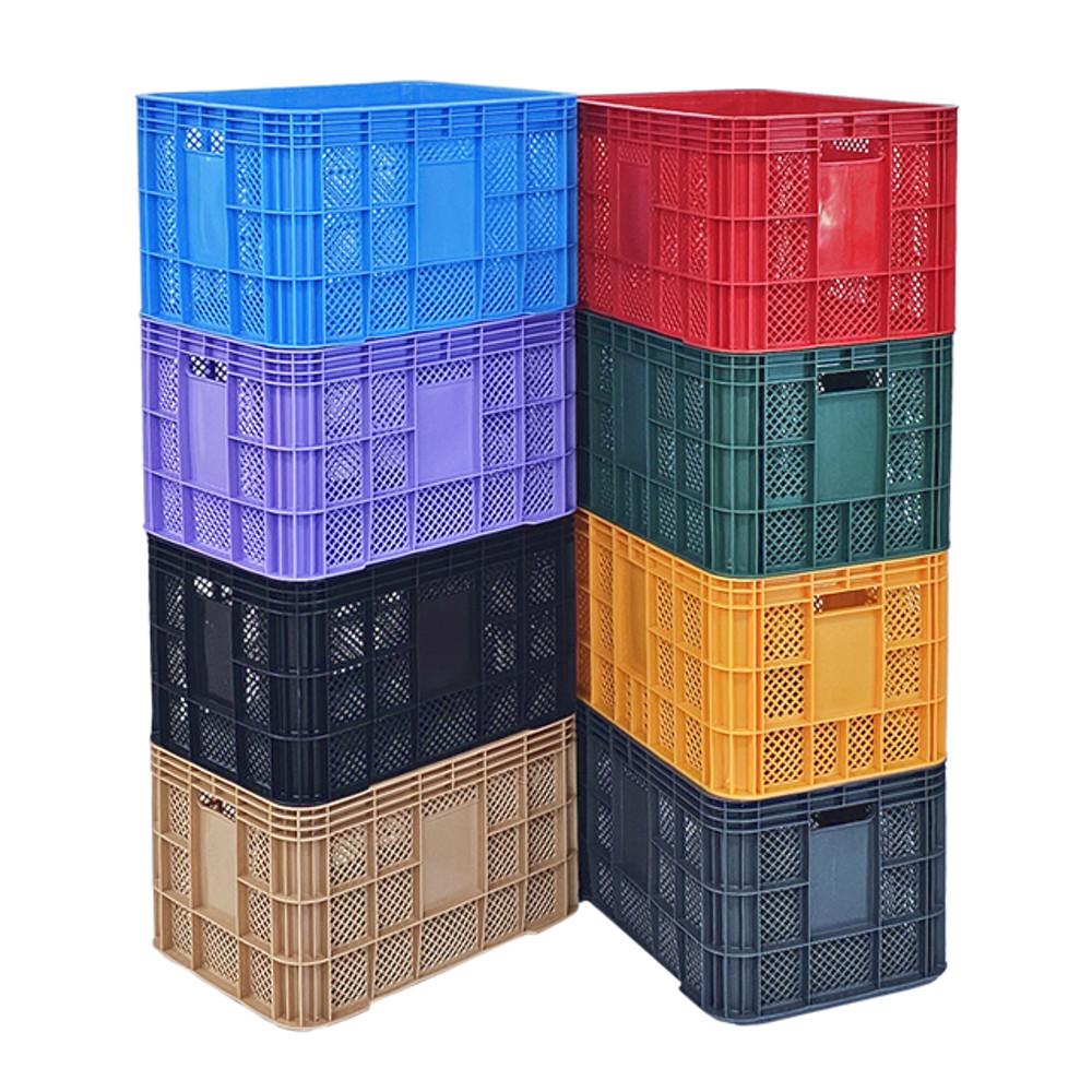 플라스틱 정리 수납 보관 사각 상자