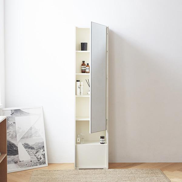 루나 전신거울 수납 화장대