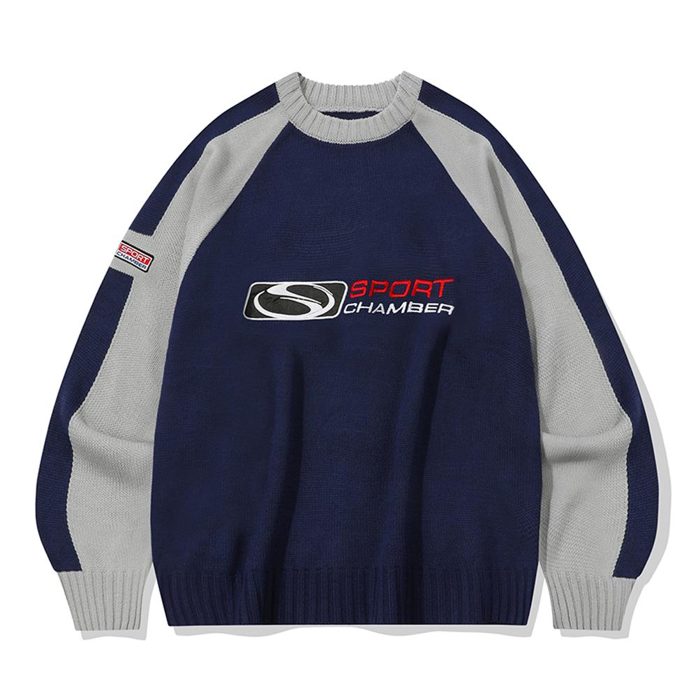 SC 플래시 래글런 스웨터(네이비)