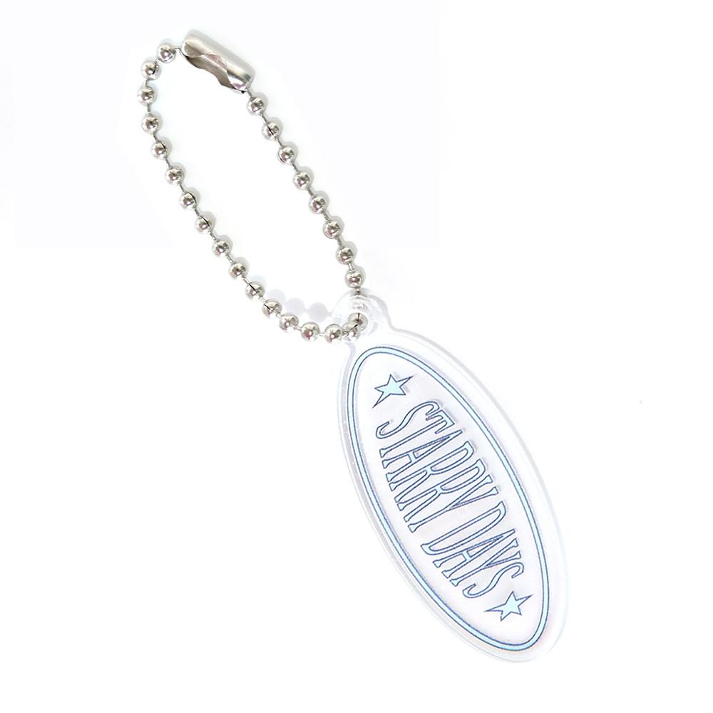 Starry Days_고리 선택_별 레터링 키치 아크릴 키링