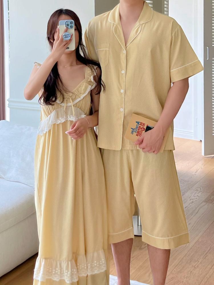 모달잠옷 신혼부부커플잠옷 공주잠옷