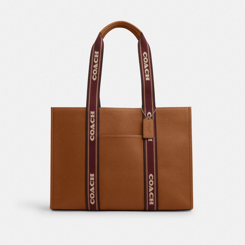 코치 라지 스미스 토트백 CM716 SVQUN Large Smith Tote
