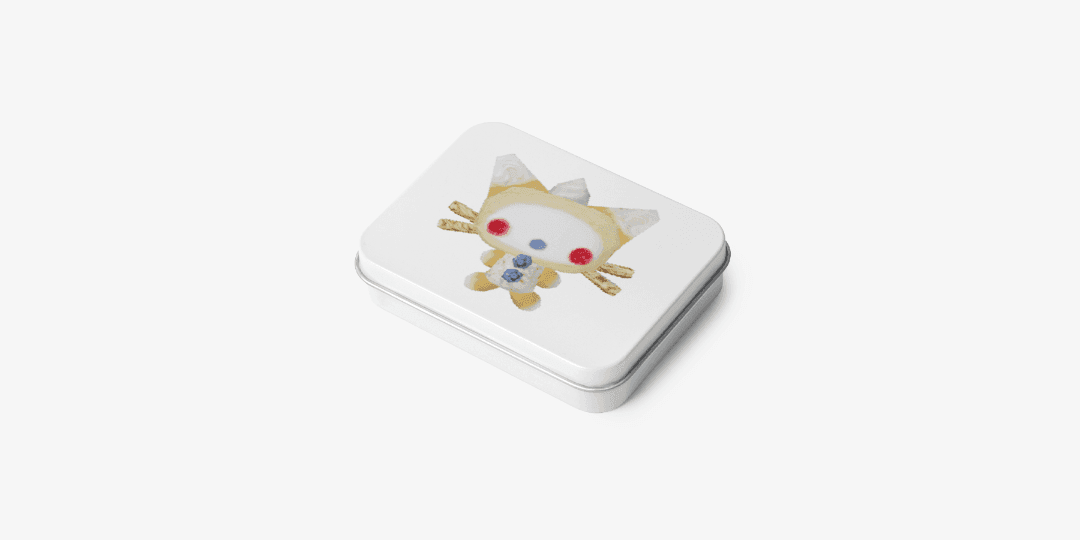 hato+쉬폰네코 미니 틴케이스 ㅣ 마플샵