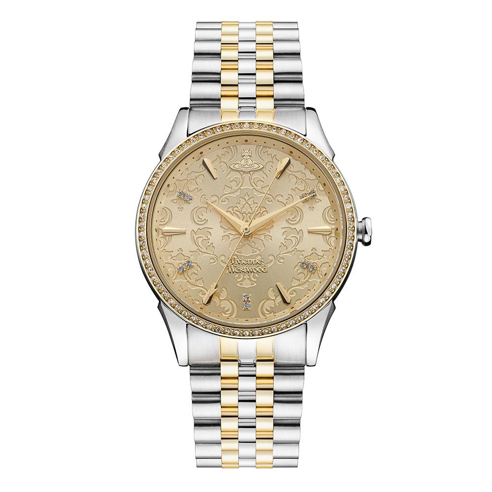 비비안웨스트우드 여성 메탈 시계 The Wallace VV208CPSG