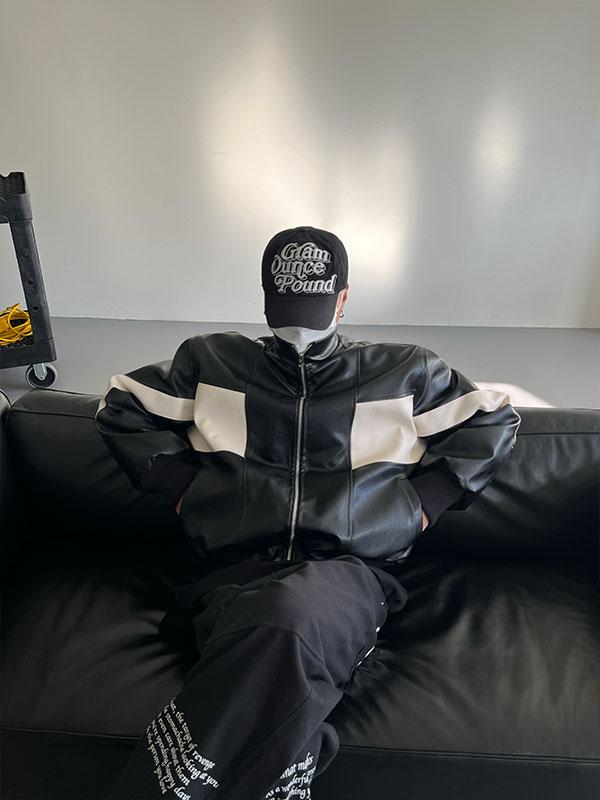 Youth leather jumper (2color)