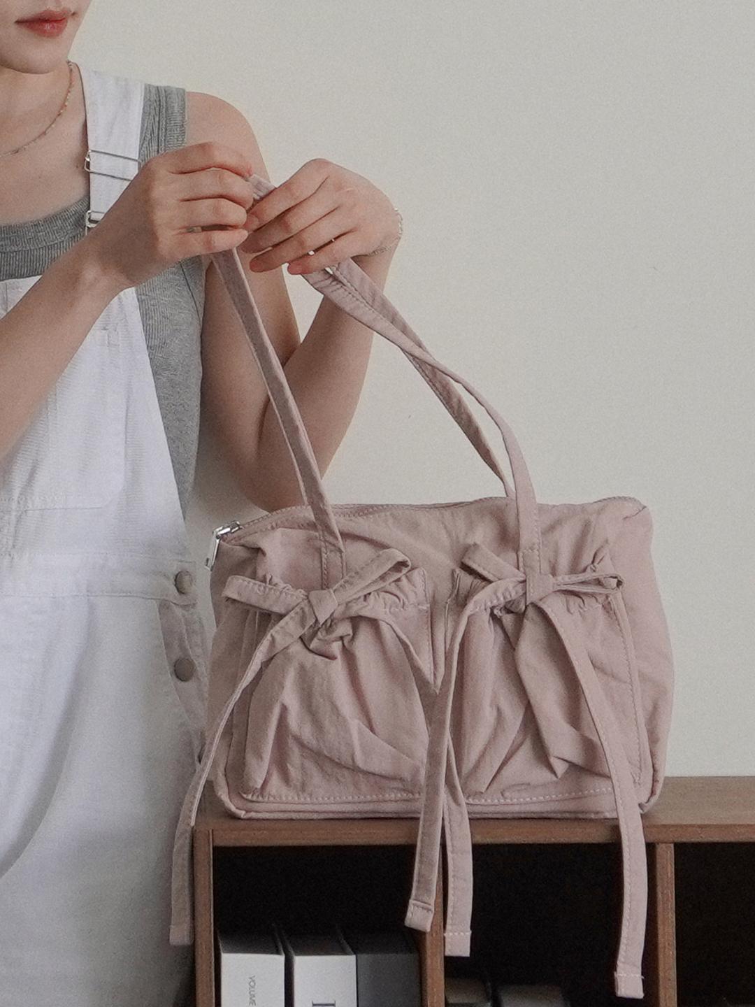 [*6/7일 예약구매 Flair bag_pink]