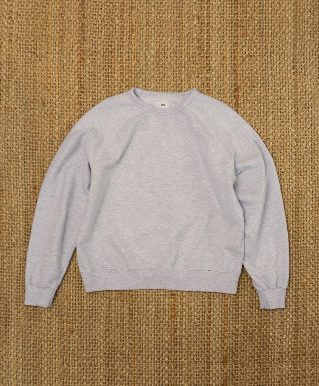 OG crewneck sweatshirts [White melange]