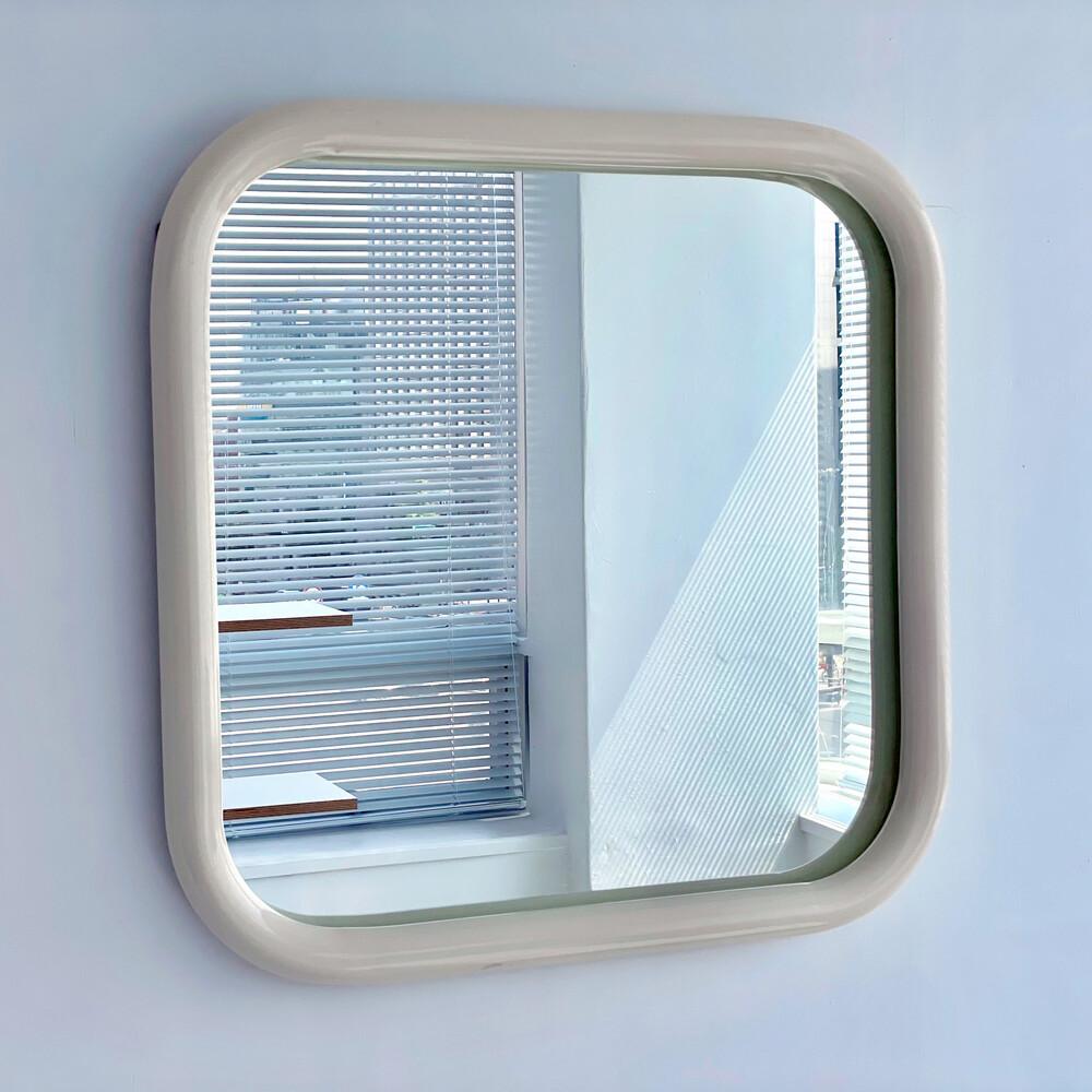 하우스온 볼드 프레임 미러 Ivory