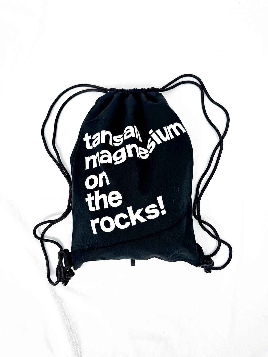 Gym Sack in On the Rocks!/Black