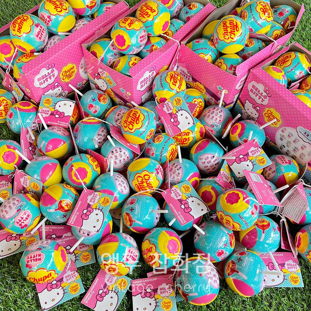 [앵두 잡화점] 츄파춥스 헬로키티 서프라이즈 랜덤 피규어 12종