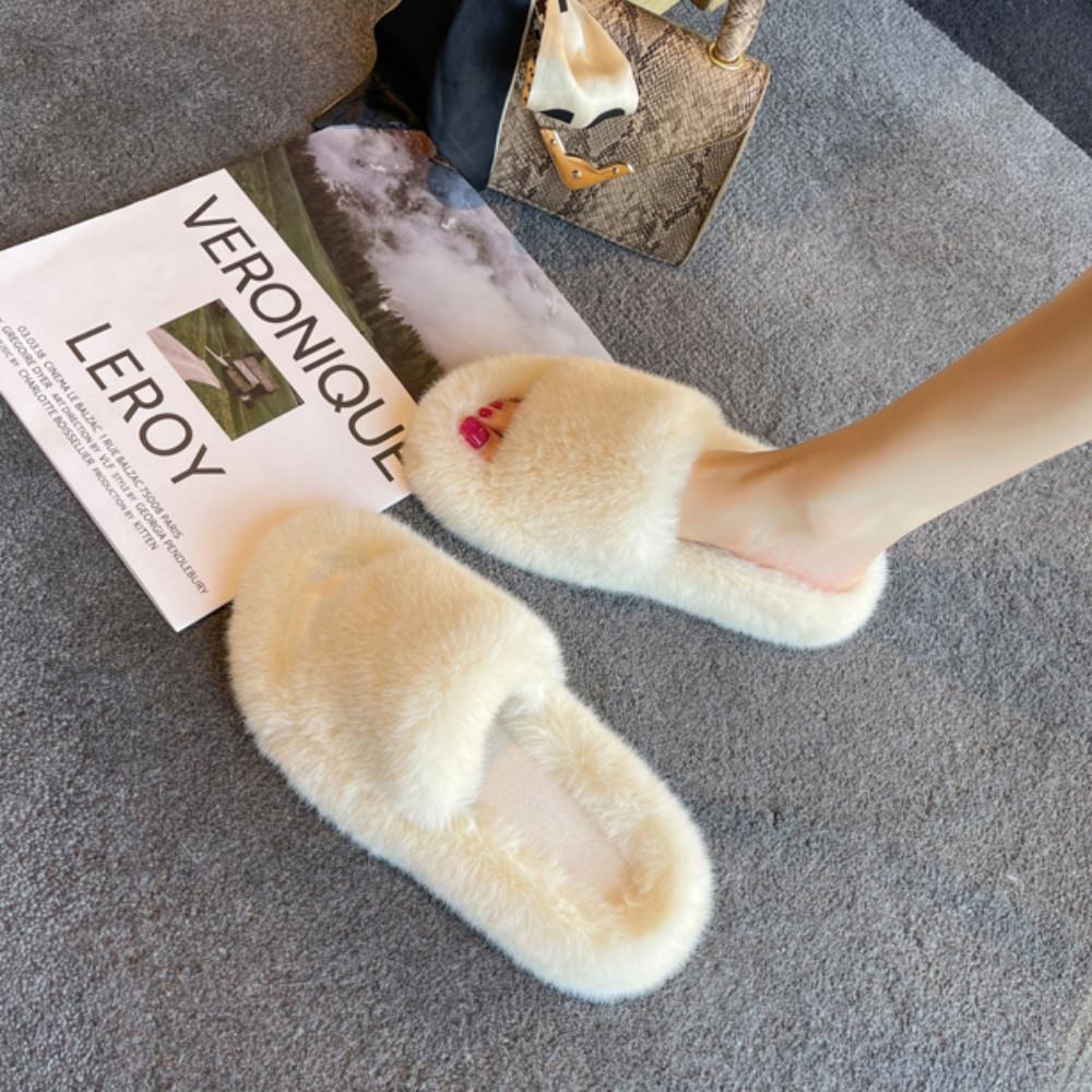 밍크슬리퍼 폭신 털슬리퍼 겨울용슬리퍼