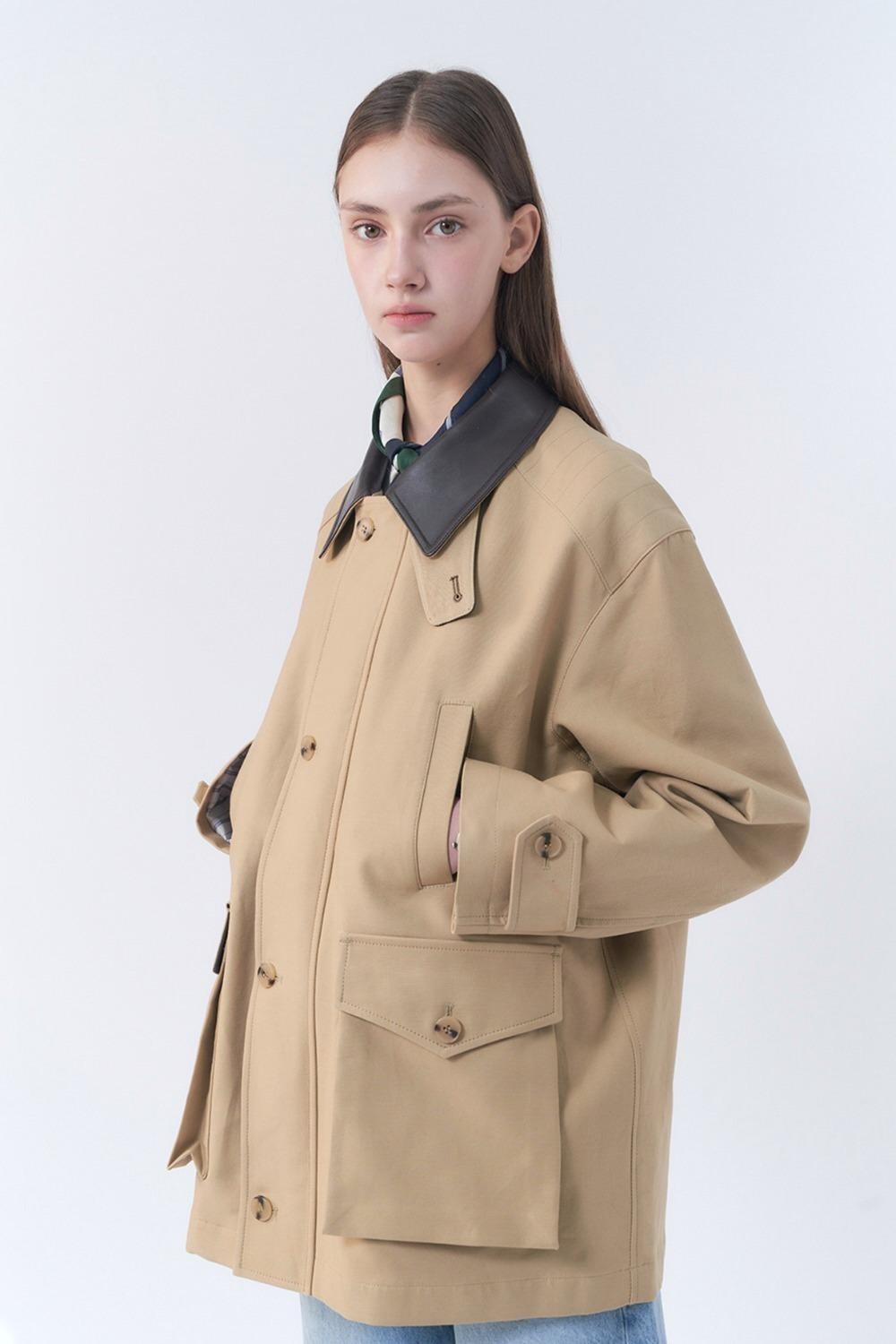[WOMEN] 사파리 헌팅 재킷 베이지