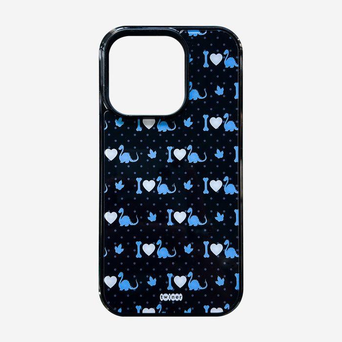 I LOVE DINO phone case (글라스 / 맥세이프 글라스 케이스)