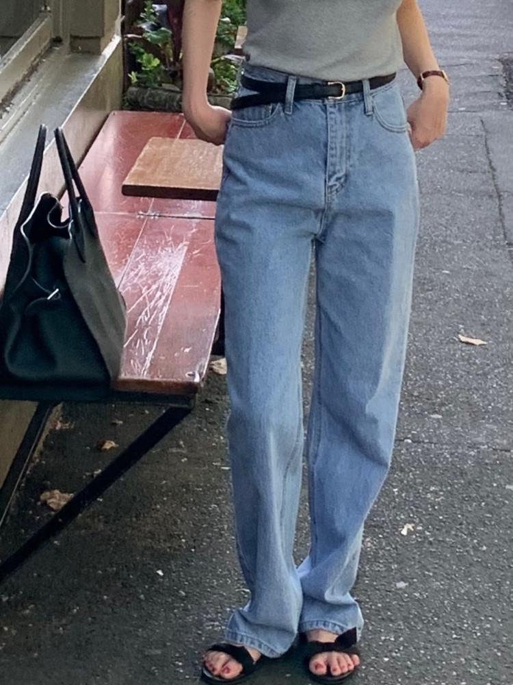 [당일/ML] 베르가못 알리 연청 데님 (1color)