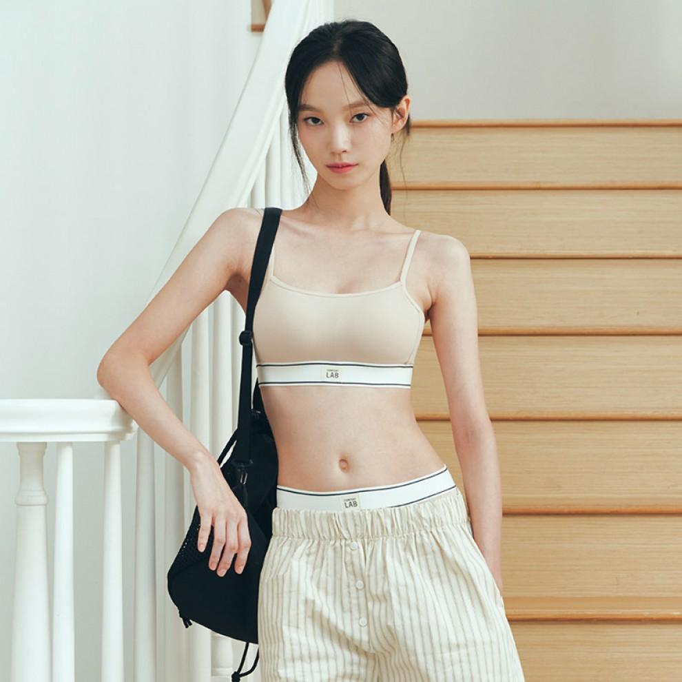 에어리 일자넥 브라렛