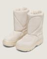 Fuzzy padding boots_Beige