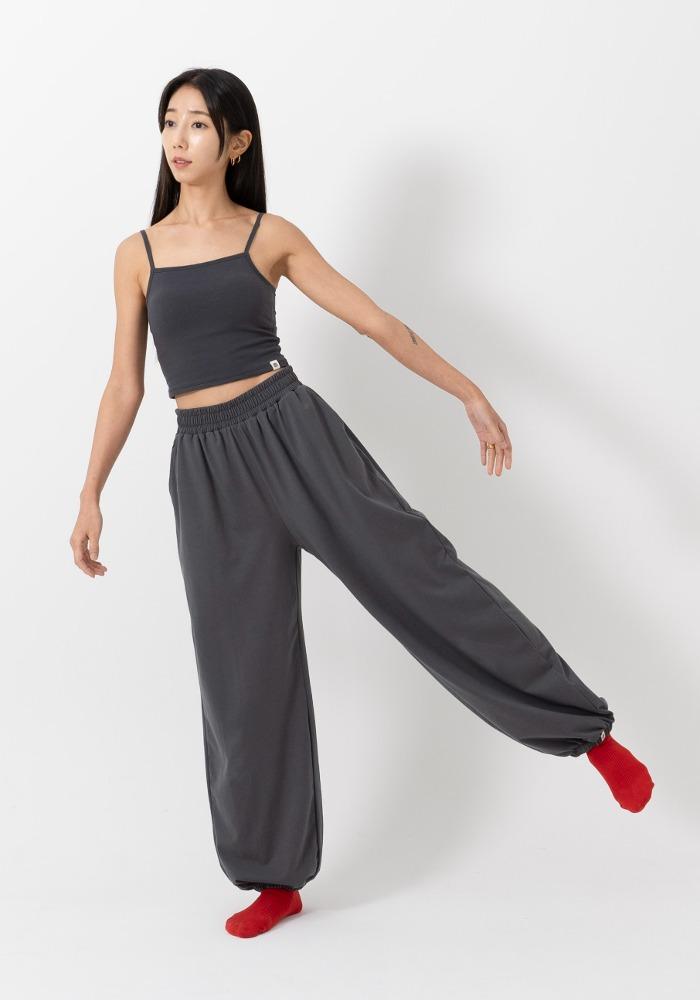Recycle Balloon Pants - Charcoal Gray