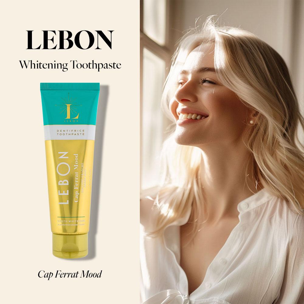 [눈에 보이는 진짜 미백] "현대백화점 품절대란템" 르봉 화이트닝 치약 카프페라무드 75G