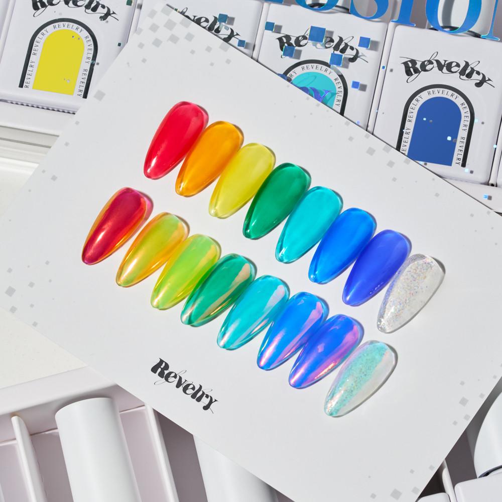 레블리 여름 컬렉션 아이스 일루젼 8종세트[시럽젤 7종+글리터젤 1종]