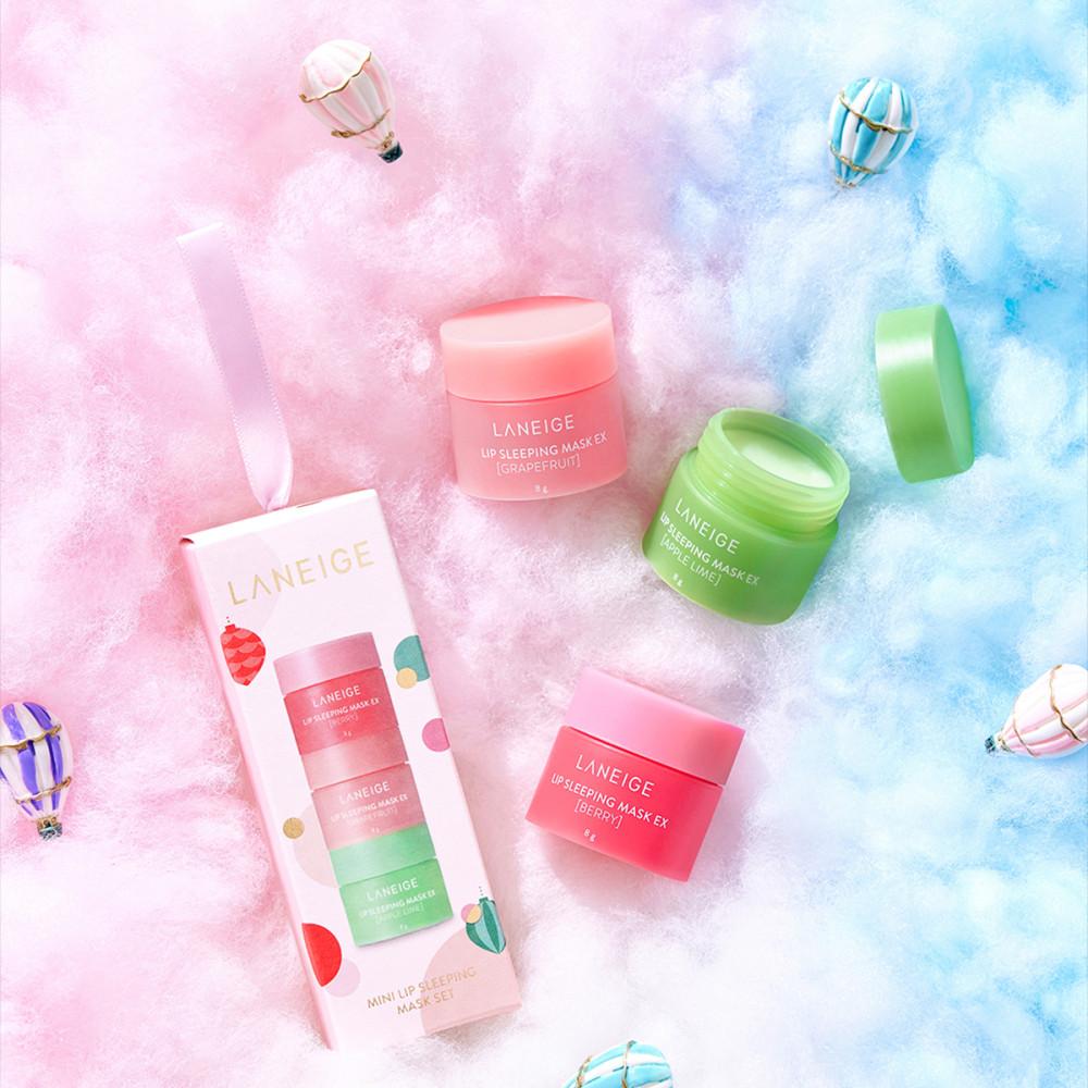 라네즈 홀리데이 미니 립 슬리핑 마스크 3종 세트 (8g X3)