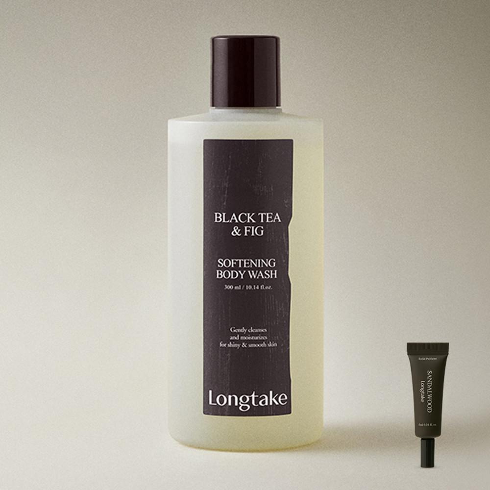 롱테이크 블랙티 앤 피그 소프트닝 바디워시 300ml