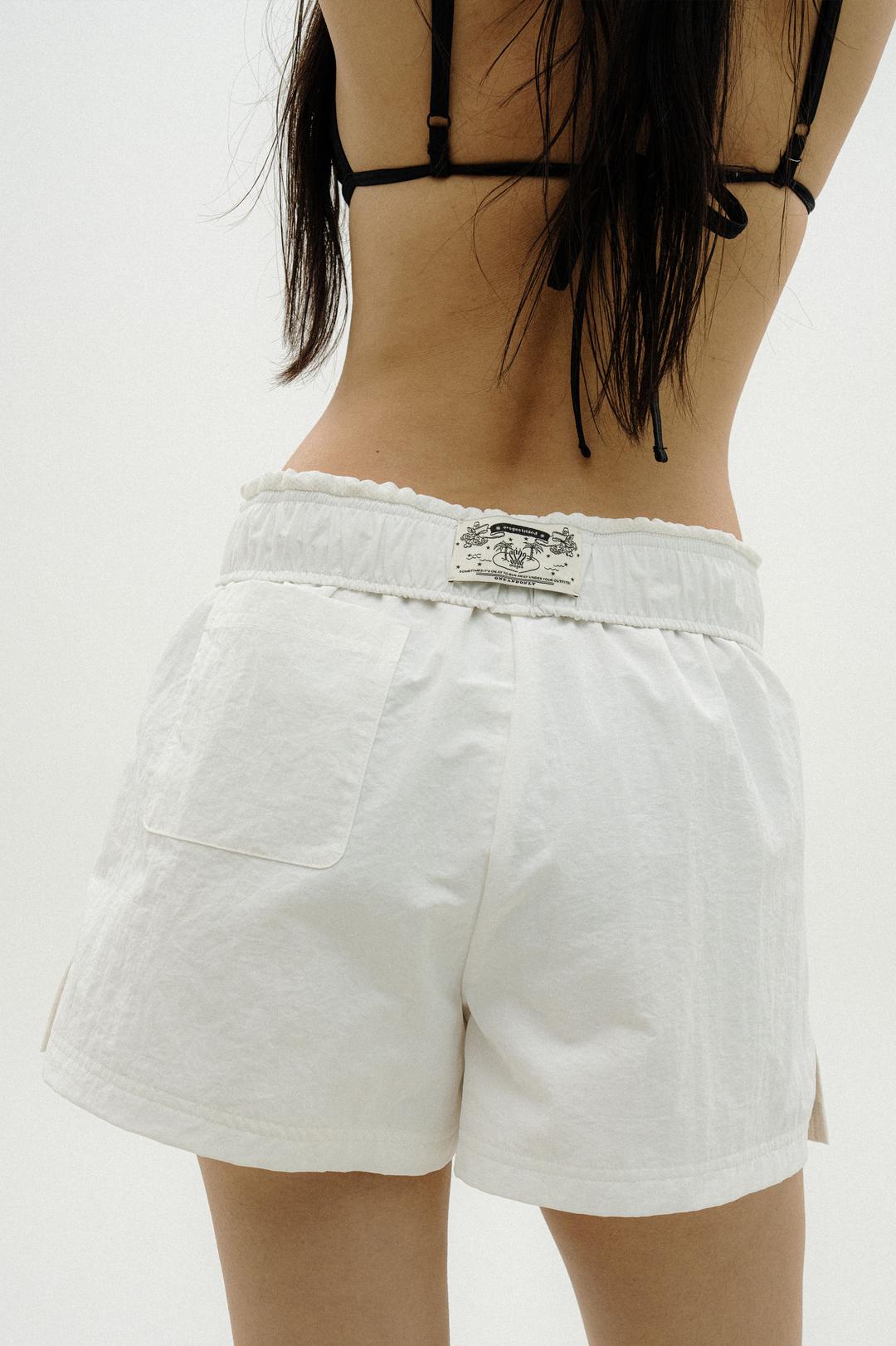 DESERT CLUB SWIM SHORTS_WHITE