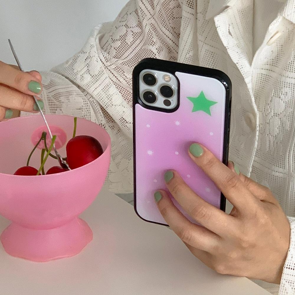STRAWBERRY GLASS CASE 딸기 케이스 (일반/맥세이프)