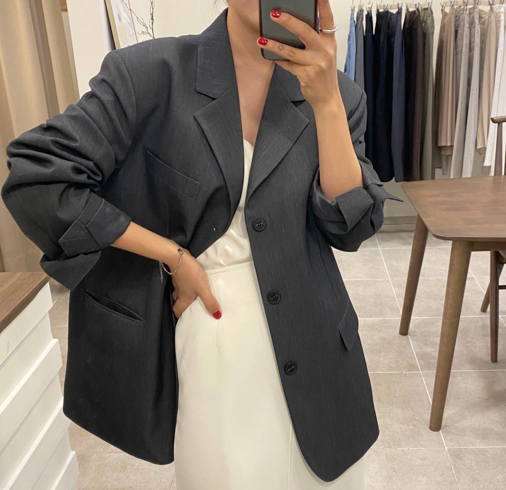 (재진행)린느 자켓 / 여자 여성 루즈핏 오버핏 자켓 블레이져