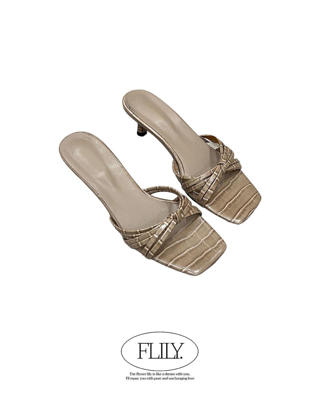 SL. Sienna Twisted mule