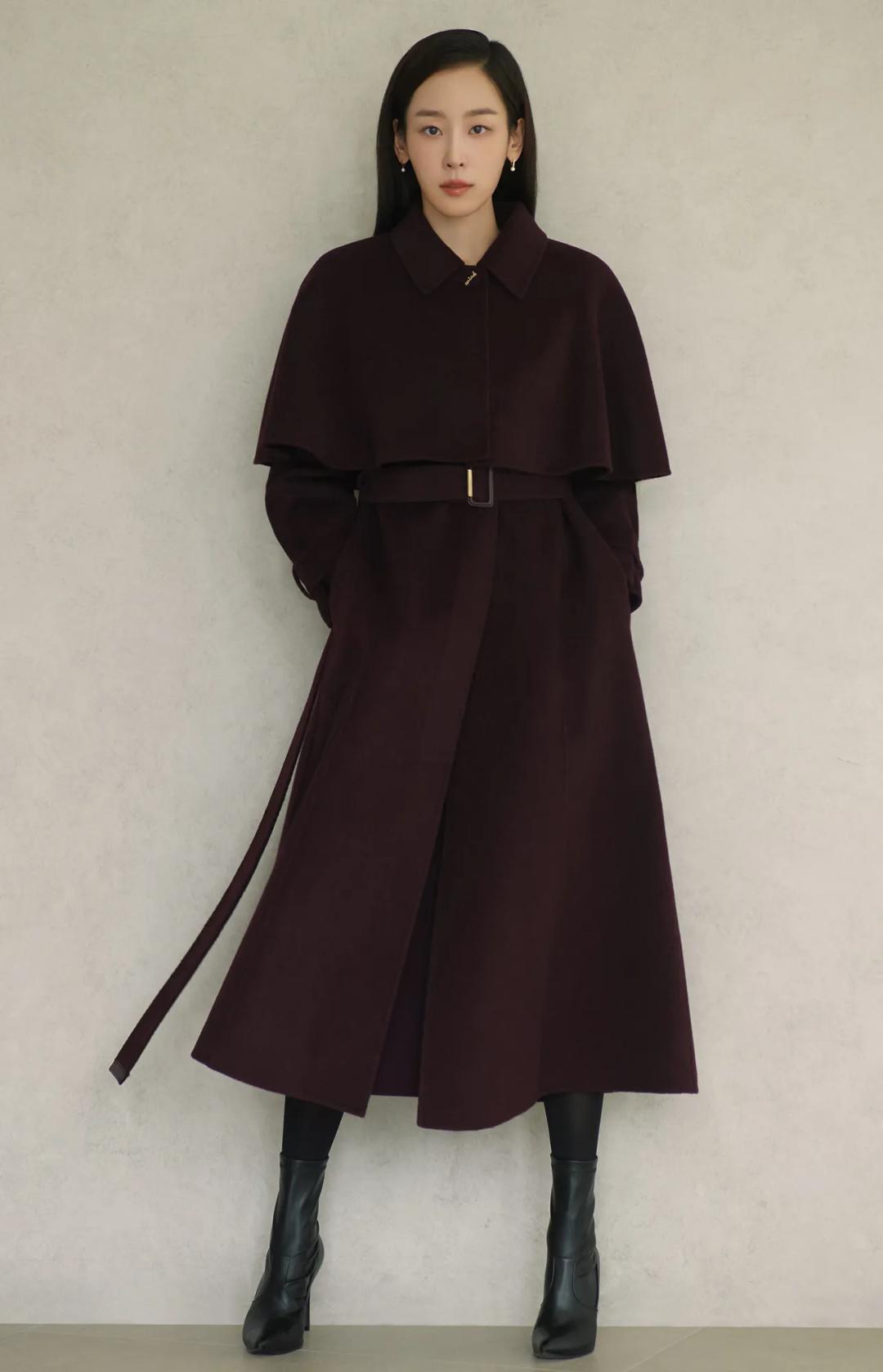 론테 케이프 코트 (서현진 착용)