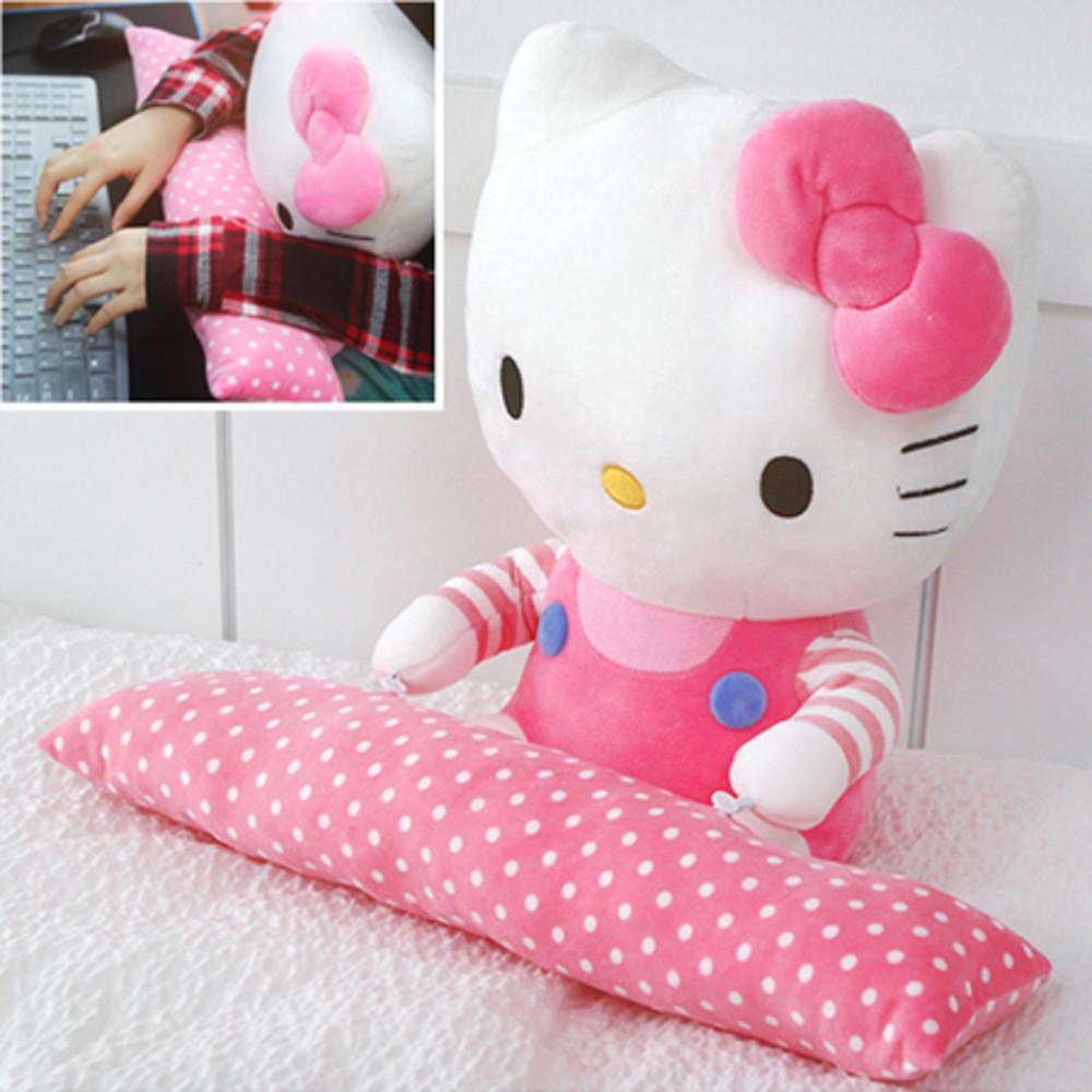 헬로키티 키보드 손목패드 인형(49cm)