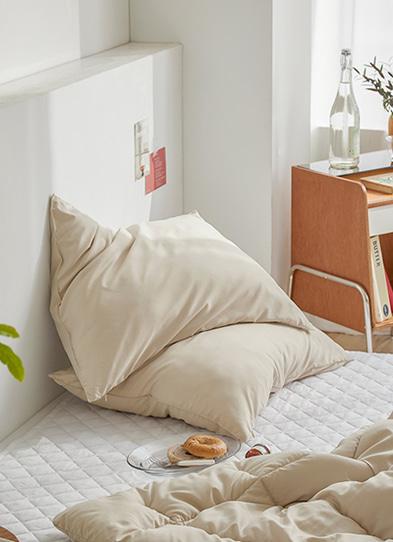 ★역마진★아토스 밀크티 나노화이바 베개커버(1인2매제한)