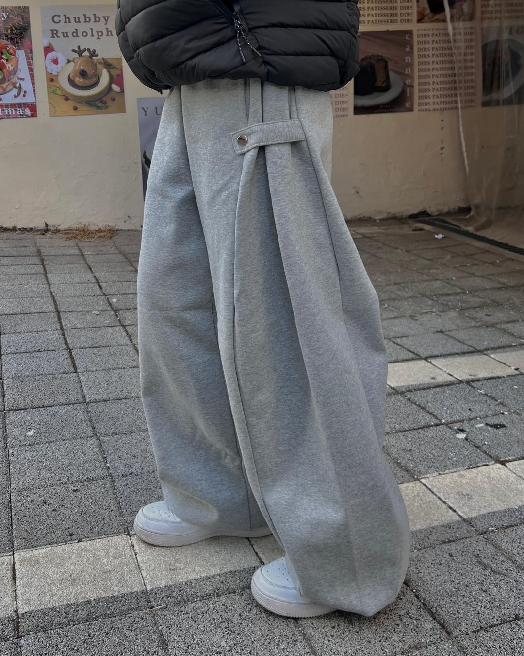 타이 스냅 스웻 벌룬팬츠 3C