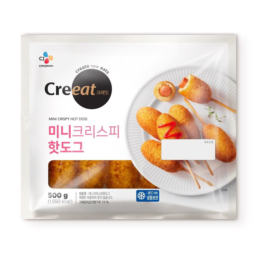 크레잇 미니크리스피핫도그 500g