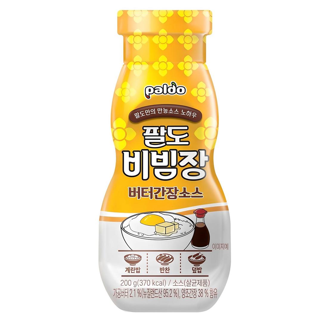 팔도 비빔장 버터간장소스, 200g, 1개 - 냉장소스 | 쿠팡