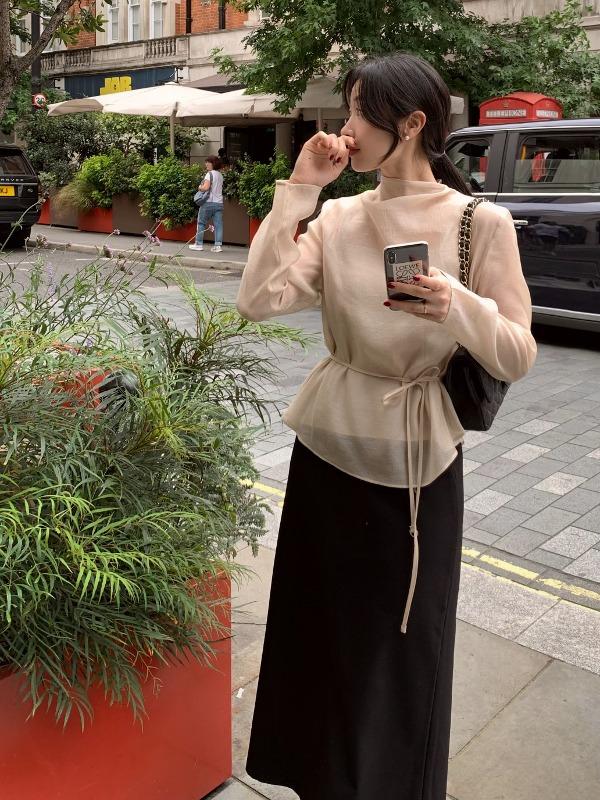 On blouse