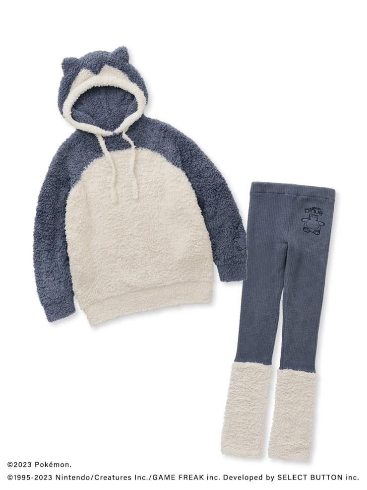 [포켓몬 슬립] 젤라또 잠만보 후디&레그워머 레깅스 세트