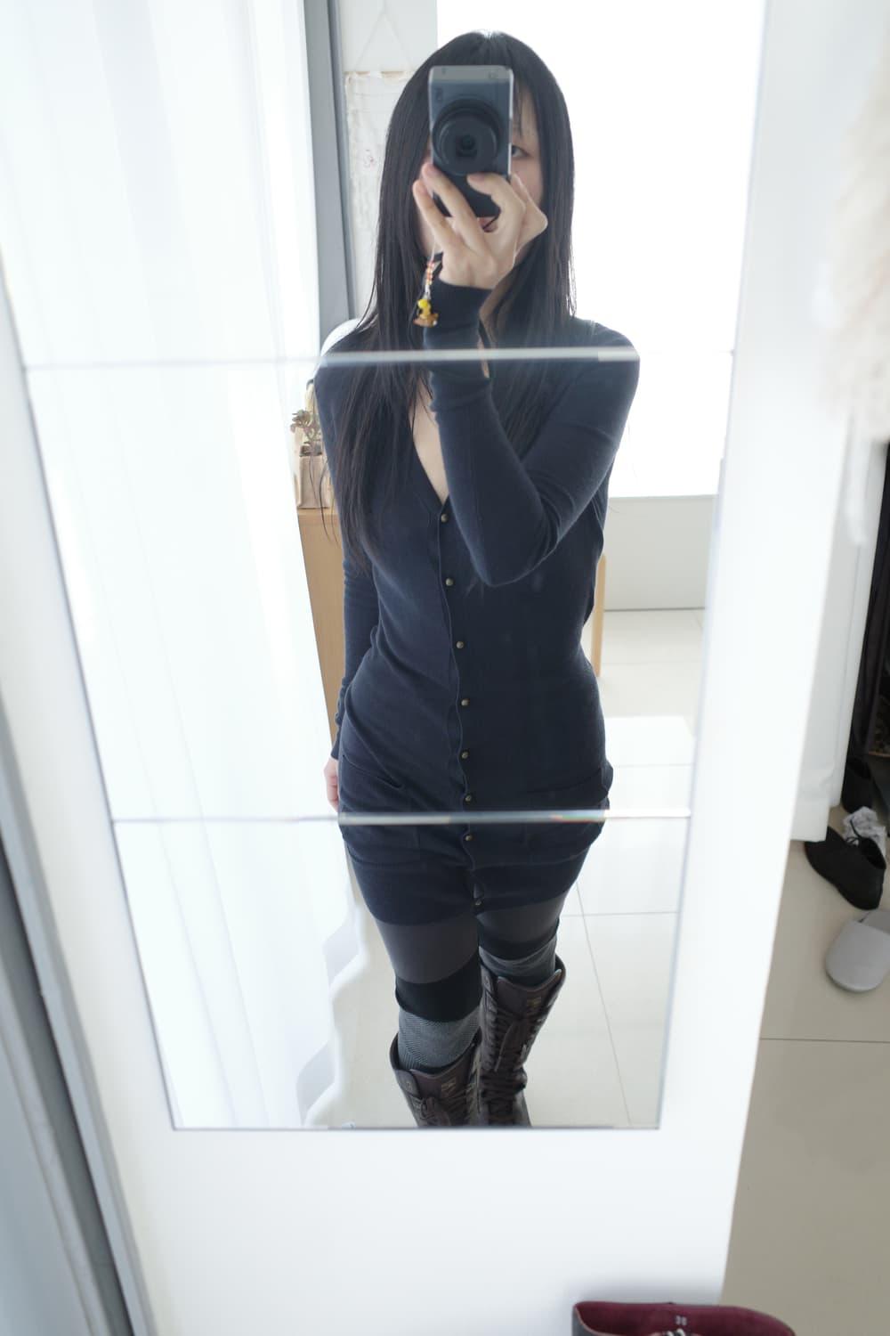 Button long cashmere blended cardigan | 후루츠패밀리