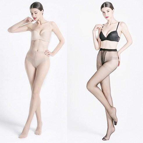 초슬림 T자형 누드투명스타킹 개별포장 10개입 (3Colors), Free size, 블랙10개