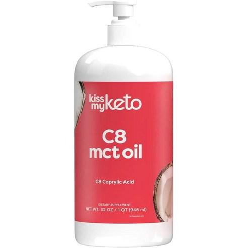 Kiss My Keto 키스 마이 케토 C8 MCT 오일 32oz(946ml)