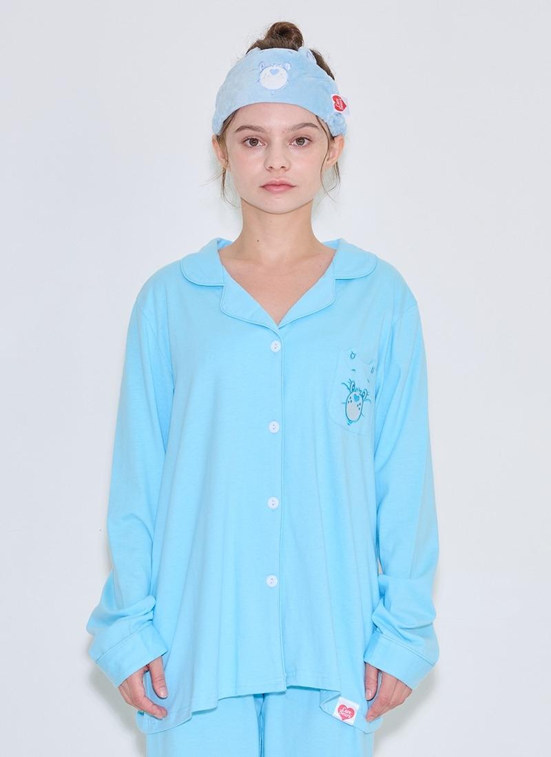 케어베어 포켓파자마 블루 : 긴팔세트 [size 1]