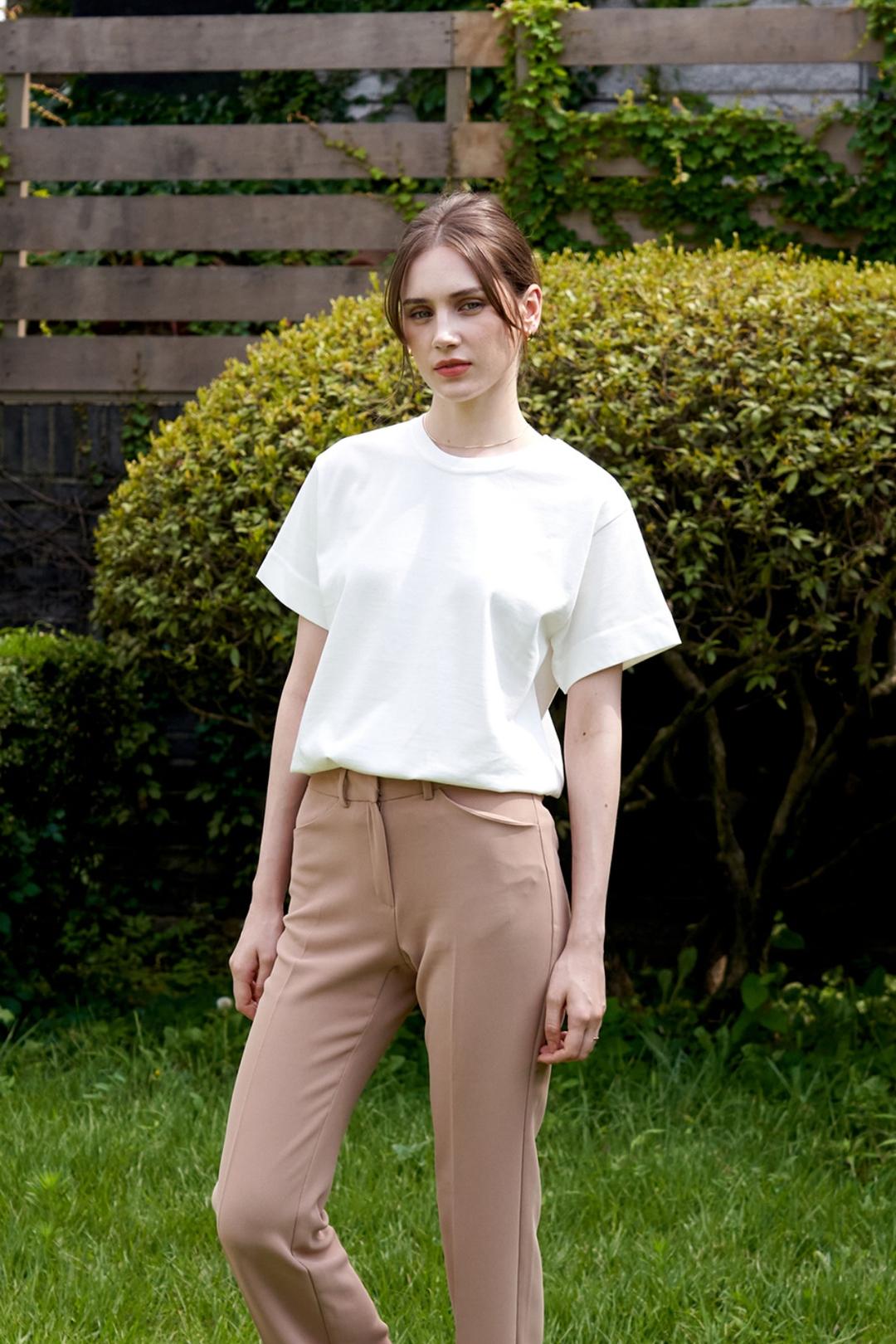 Pleu Cotten T-Shirts (White)