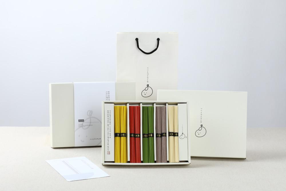 가나 오색 수연 소면 돌잔치 답례품 500g 가나1호